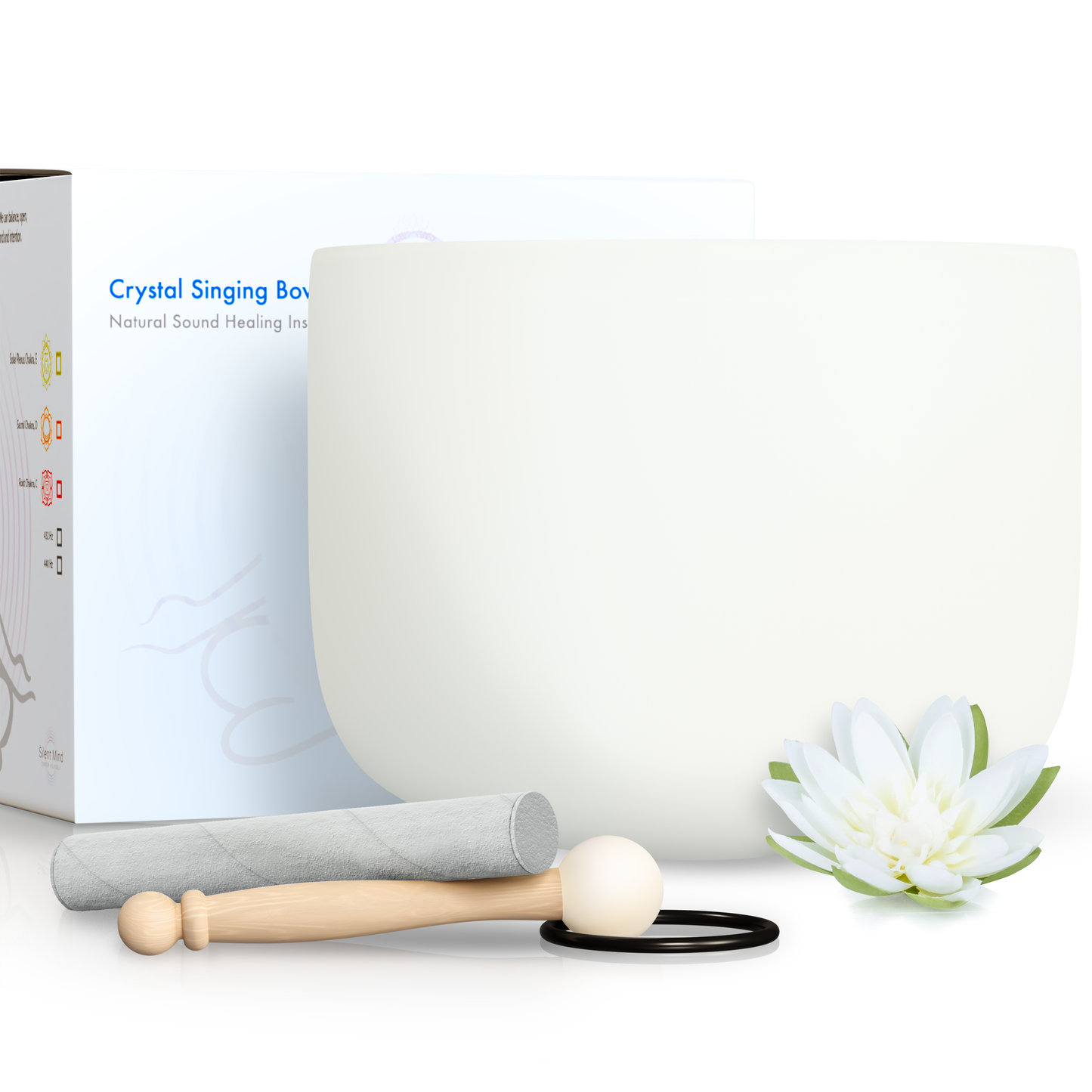 New Crystal Singing Bowls from Silent Mind