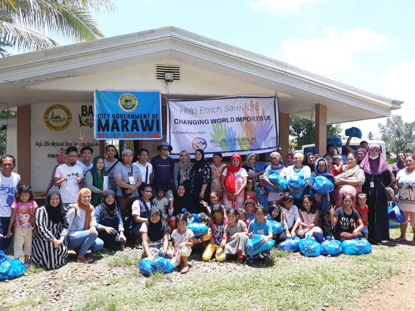 Silent Mind Visits Survivors After the Battle of Marawi