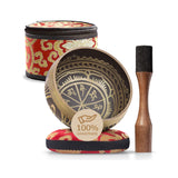 Antique Resonance Tibetan Singing Bowl Set