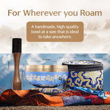 Tranquil Aura Tibetan Singing Bowl Set