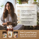 Golden Stillness Tibetan Singing Bowl