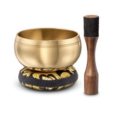 Golden Clarity Tibetan Singing Bowl
