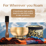 Golden Clarity Tibetan Singing Bowl Set