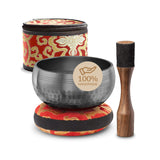 Midnight Resonance Tibetan Singing Bowl Set