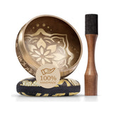 Golden Harmony Tibetan Singing Bowl