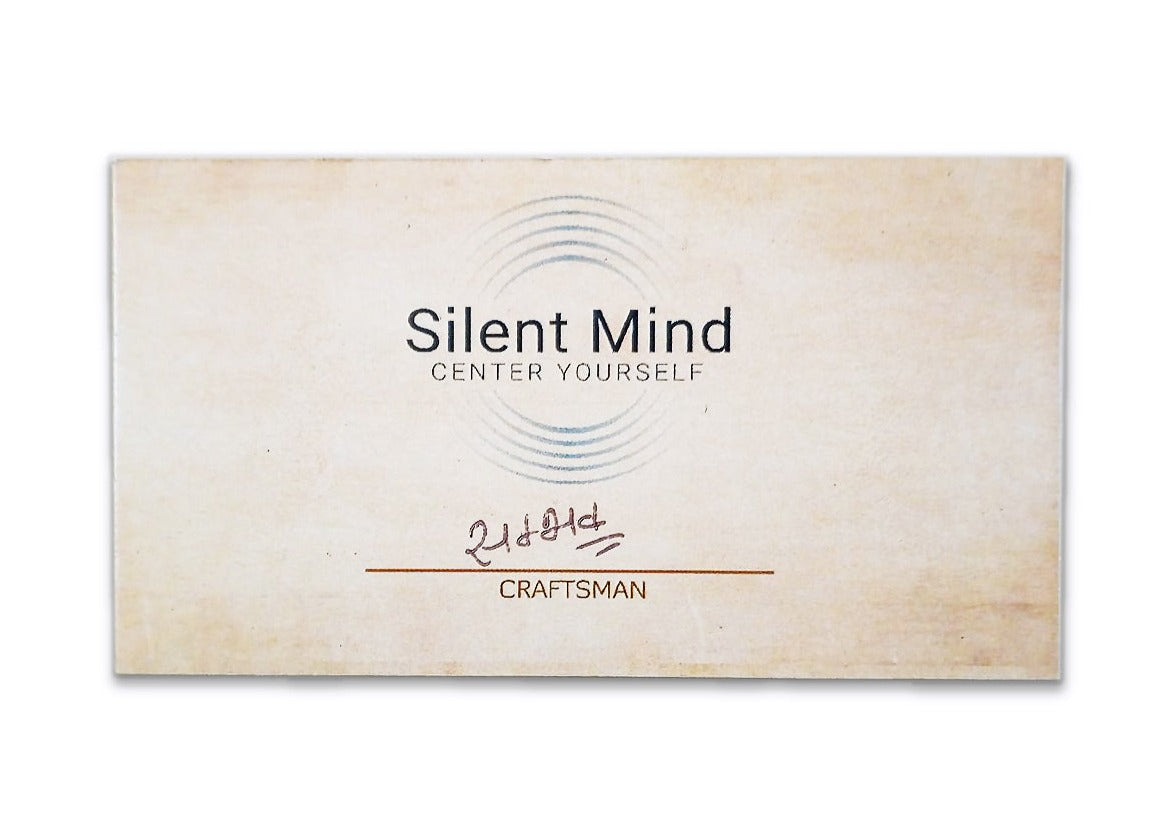 Antique Solstice Collectible Singing Bowl - Hand Hammered Tibetan Silent Mind - Silent Mind