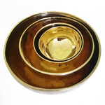 Golden Solstice Collectible Singing Bowl - Hand Hammered Tibetan Silent Mind - Silent Mind