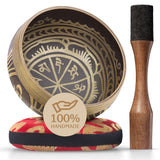 Antique Resonance Tibetan Singing Bowl – Handcrafted Sound Bowl for Meditation & Sound Healing