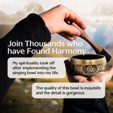 Antique Resonance Tibetan Singing Bowl – Handcrafted Sound Bowl for Meditation & Sound Healing