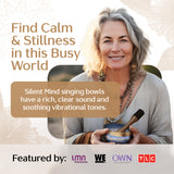 Tranquil Aura Tibetan Singing Bowl – Handcrafted Sound Bowl for Meditation & Relaxation