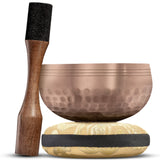 Polished Harmony Tibetan Singing Bowl – Hand-Hammered Sound Bowl for Meditation & Mindfulness