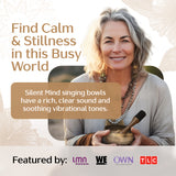 Golden Harmony Tibetan Singing Bowl – Handcrafted Sound Bowl for Meditation & Relaxation