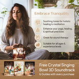 Celestial Harmony Tibetan Singing Bowl – Handcrafted Sound Bowl for Meditation & Relaxation