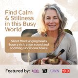 Golden Bloom Tibetan Singing Bowl – Handcrafted Sound Bowl for Meditation & Relaxation