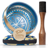 Tranquil Aura Tibetan Singing Bowl – Handcrafted Sound Bowl for Meditation & Relaxation