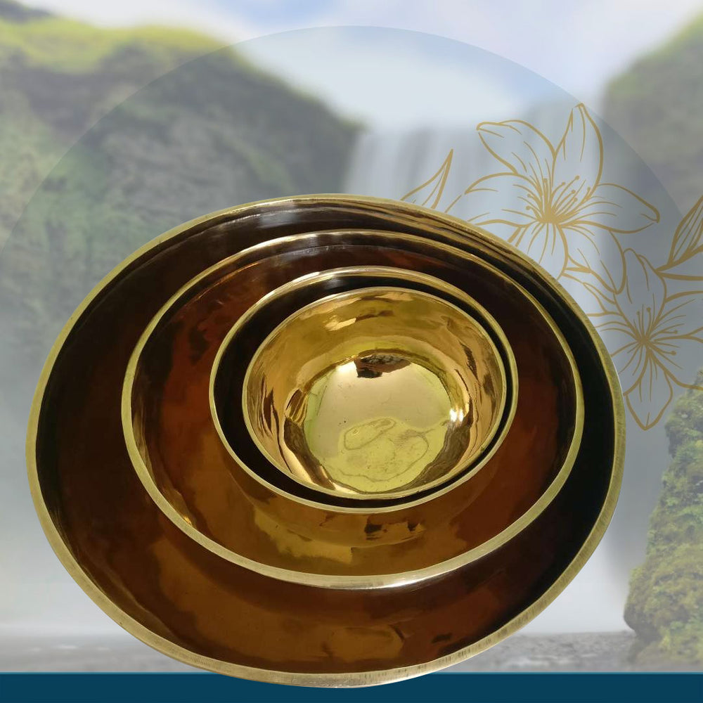 
                  
                    Antique Solstice Collectible Singing Bowl - Hand Hammered Tibetan Silent Mind - Silent Mind
                  
                